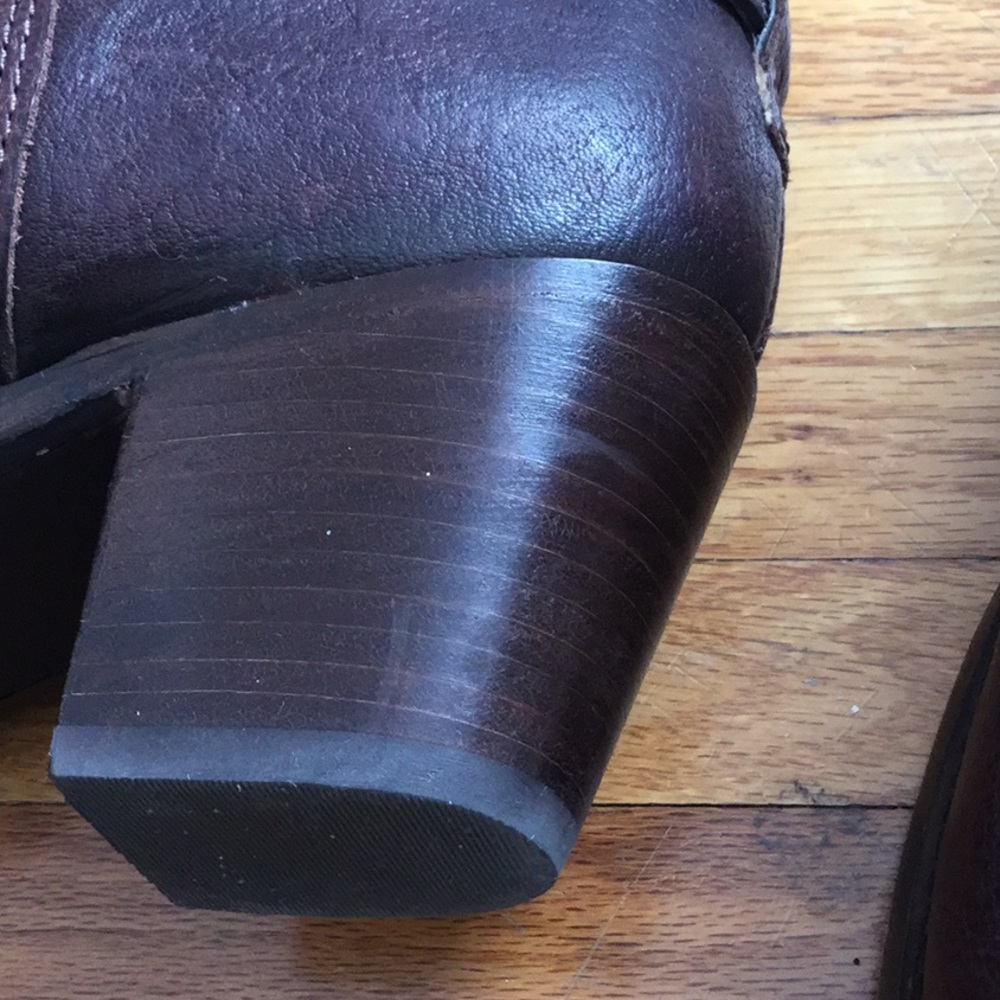 Frye 10m knee high leather pull on - Picture 7 of 8